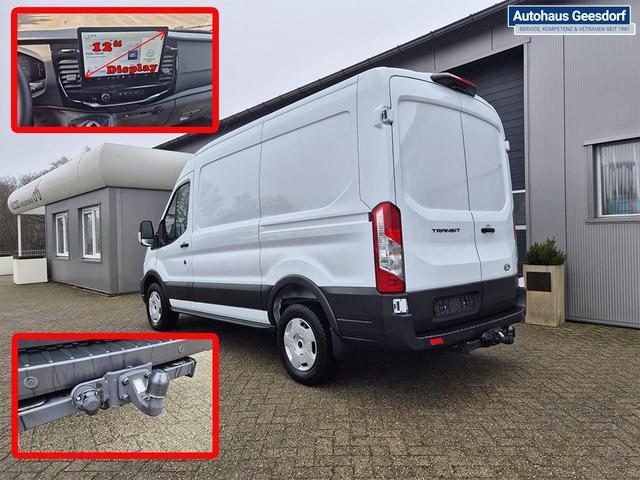 Ford Transit L2H2 2.0 EcoBlue 165PS Trend Heckantrieb 3,5t 2-Sitzer AHK Sitzheizung Lenkradheizung Frontscheibe beheizb. Klimaautomatik PDC v+h Rückf.Kamera Bluetooth DAB Apple CarPlay Android Auto Tempomat Ganzj.Reifen 