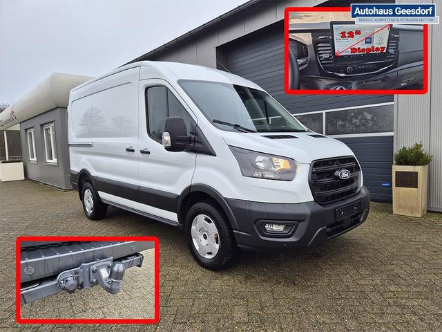Ford Transit L2H2 2.0 EcoBlue 165PS Trend Heckantrieb 3,5t 2-Sitzer AHK Sitzheizung Lenkradheizung Frontscheibe beheizb. Klimaautomatik PDC v+h Rückf.Kamera Bluetooth DAB Apple CarPlay Android Auto Tempomat Ganzj.Reifen 