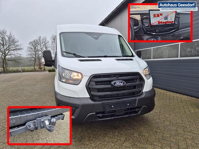 Ford Transit L2H2 2.0 EcoBlue 165PS Trend Heckantrieb 3,5t 2-Sitzer AHK Sitzheizung Lenkradheizung Frontscheibe beheizb. Klimaautomatik PDC v+h Rückf.Kamera Bluetooth DAB Apple CarPlay Android Auto Tempomat Ganzj.Reifen 