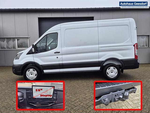 Ford Transit L2H2 2.0 EcoBlue 130PS Trend 3,5t 2-Sitzer AHK Sitzheizung Lenkradheizung Frontscheibe beheizb. Klimaautomatik PDC v+h Rückf.Kamera Bluetooth DAB Apple CarPlay Android Auto Tempomat Ganzj.Reifen 