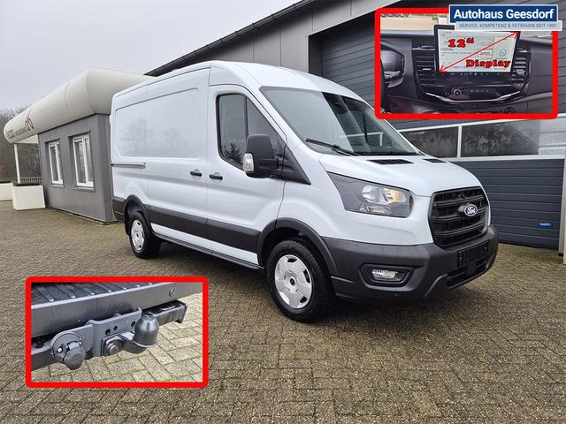 Ford Transit L2H2 2.0 EcoBlue 130PS Trend 3,5t 3-Sitzer AHK Sitzheizung Lenkradheizung Frontscheibe beheizb. Klimaautomatik PDC v+h Rückf.Kamera Bluetooth DAB Apple CarPlay Android Auto Tempomat Ganzj.Reifen 