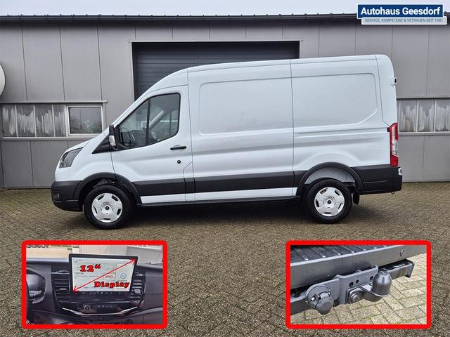 Ford Transit L2H2 2.0 EcoBlue 130PS Trend 3,5t 3-Sitzer AHK Sitzheizung Lenkradheizung Frontscheibe beheizb. Klimaautomatik Bluetooth DAB Apple CarPlay Android Auto PDC v+h Rückf.Kamera Tempomat 