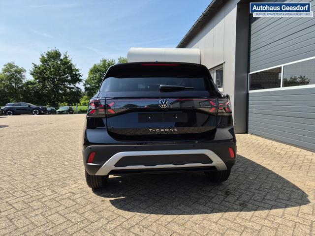 Volkswagen T-Cross 1.0 TSI 116PS DSG Life LED-Matrix-Scheinwerfer Klimaautomatik Sitzheizung PDC Rückf.Kamera 16-LM ACC abged.Scheiben 2xKeyless DAB+ Bluetooth Touchscreen Apple CarPlay Android Auto 