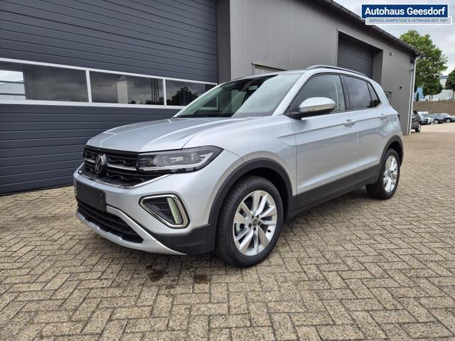 Volkswagen T-Cross 1.0 TSI 116PS DSG Life LED-Matrix-Scheinwerfer Klimaautomatik Sitzheizung PDC Rückf.Kamera 17-LM abged.Scheiben 2xKeyless DAB+ Bluetooth Touchscreen Apple CarPlay Android Auto 
