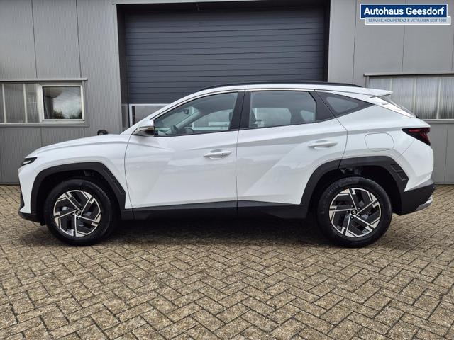 Hyundai TUCSON 1.6 T-GDI 160PS Sitzheizung Lenkradheizung Klimaautomatik Navi 12,3"-Touchscreen DAB+ wireless Apple CarPlay + Android Auto PDC v+h Rückf.Kamera 2xKeyless 17-LM 