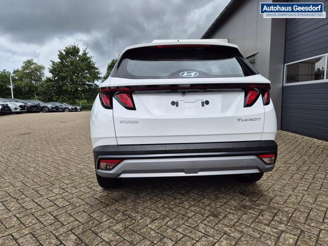 Hyundai TUCSON 1.6 T-GDI 160PS Sitzheizung Lenkradheizung Klimaautomatik Navi 12,3"-Touchscreen DAB+ wireless Apple CarPlay + Android Auto PDC v+h Rückf.Kamera 2xKeyless 17-LM 
