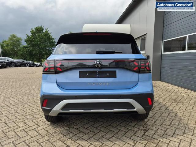 Volkswagen T-Cross 1.0 TSI 116PS DSG Life LED-Matrix-Scheinwerfer Klimaautomatik Sitzheizung PDC Rückf.Kamera 17-LM abged.Scheiben 2xKeyless DAB+ Bluetooth Touchscreen Apple CarPlay Android Auto 