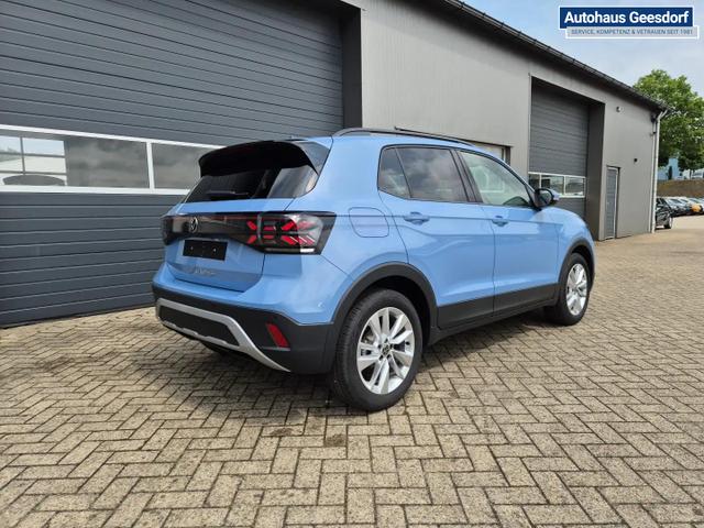 Volkswagen T-Cross 1.0 TSI 116PS DSG Life LED-Matrix-Scheinwerfer Klimaautomatik Sitzheizung PDC Rückf.Kamera 17-LM abged.Scheiben 2xKeyless DAB+ Bluetooth Touchscreen Apple CarPlay Android Auto 
