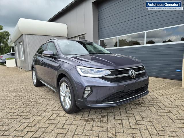 Volkswagen Taigo 1.0 TSI 116PS DSG Life LED-Matrix-Scheinwerfer Klimaautomatik Sitzheizung PDC Rückf.Kamera 17-LM abged.Scheiben 2xKeyless DAB+ Bluetooth Touchscreen Apple CarPlay Android Auto 