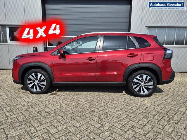 Suzuki S-Cross Comfort+ 129PS MHEV 4x4 ALLGRIP 1.4 Boosterjet Teilleder Navi Klimaautomatik Sitzheizung ACC PDC v+h 4x Kamera Suzuki-Radio Apple CarPlay Android Auto Touchscreen 2xKeyless 17-LM 