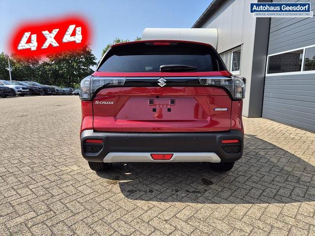 Suzuki S-Cross Comfort+ 129PS MHEV 4x4 ALLGRIP 1.4 Boosterjet Teilleder Navi Klimaautomatik Sitzheizung ACC PDC v+h 4x Kamera Suzuki-Radio Apple CarPlay Android Auto Touchscreen 2xKeyless 17-LM 