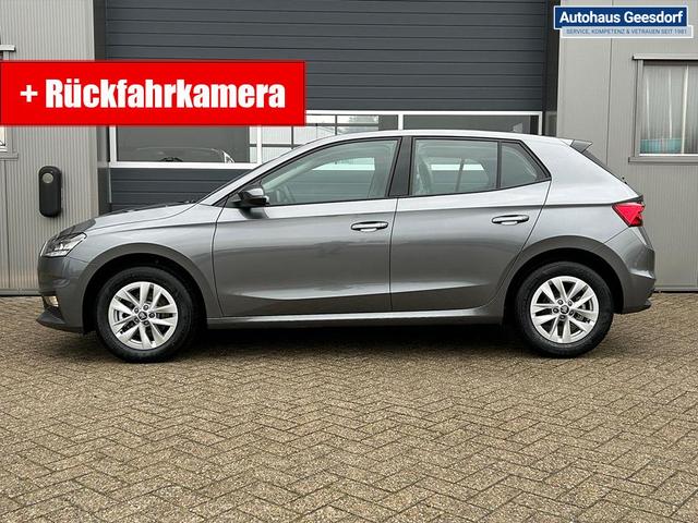 Skoda Fabia 1.0 TSI 115PS DSG Selection 5-türig 15"LM Rückf.Kamera Parksensoren Sitzheizung Multifunktionslenkrad Klima Skoda-Radio Bluetooth Touchscreen Tempomat Nebelsch. Apple CarPlay + Android Auto 