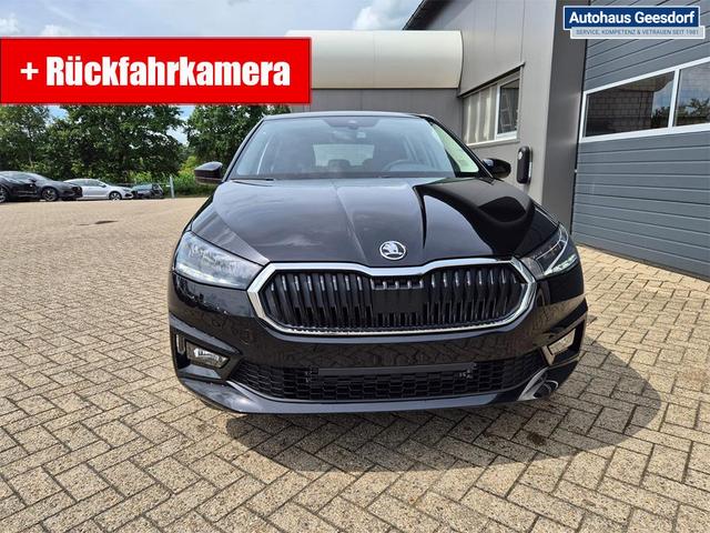 Skoda Fabia 1.0 TSI 115PS DSG Selection 5-türig Rückf.Kamera Parksensoren Sitzheizung Multifunktionslenkrad Klima Skoda-Radio Bluetooth Touchscreen Tempomat Nebelsch. Apple CarPlay + Android Auto 