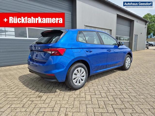 Skoda Fabia 1.0 TSI 115PS DSG Selection 5-türig Rückf.Kamera Parksensoren Sitzheizung Multifunktionslenkrad Klima Skoda-Radio Bluetooth Touchscreen Tempomat Nebelsch. Apple CarPlay + Android Auto 