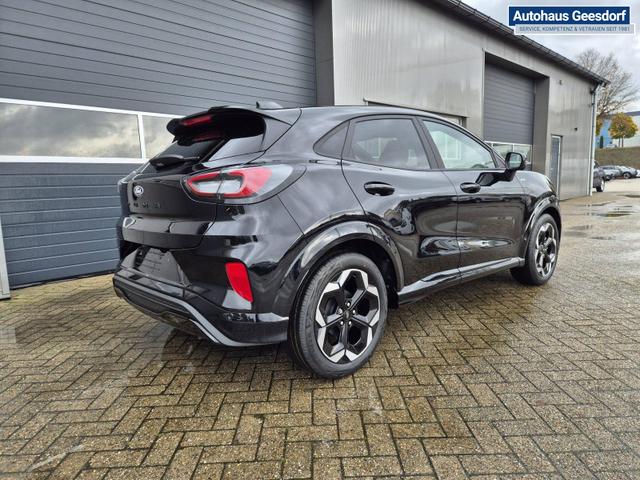 Ford Puma ST-Line X 1.0 EcoBoost Hybrid 125PS Automatik NEUES MODELL 360°Kamera AbstandsTempomat el.Heckklappe Premium Leder (Sensico) B+O-Sound Klimaautomatik Sitzheizung Lenkradheizung Frontscheibe beheizb. Ford-Navi SYNC4 Bluetooth Apple CarPlay Android A 