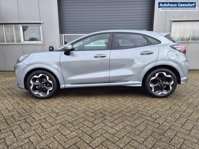 Ford Puma ST-Line X 1.0 EcoBoost Hybrid 125PS Automatik NEUES MODELL 360°Kamera AbstandsTempomat el.Heckklappe Premium Leder (Sensico) B+O-Sound Klimaautomatik Sitzheizung Lenkradheizung Frontscheibe beheizb. Ford-Navi SYNC4 Bluetooth Apple CarPlay Android A 