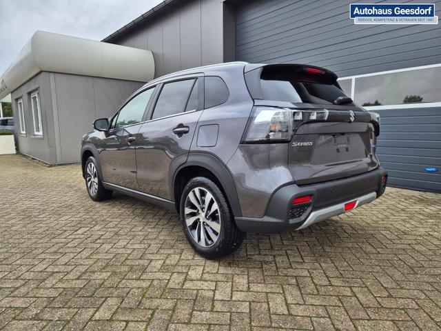 Suzuki S-Cross Comfort+ 129PS MHEV 1.4 Boosterjet Teilleder Navi Klimaautomatik Sitzheizung ACC PDC v+h 4x Kamera Suzuki-Radio Apple CarPlay Android Auto Touchscreen 2xKeyless 17-LM 