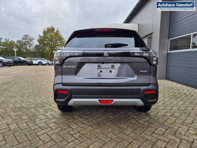 Suzuki S-Cross Comfort+ 129PS MHEV 1.4 Boosterjet Teilleder Navi Klimaautomatik Sitzheizung ACC PDC v+h 4x Kamera Suzuki-Radio Apple CarPlay Android Auto Touchscreen 2xKeyless 17-LM 