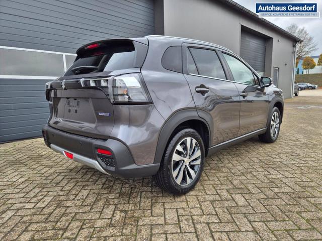 Suzuki S-Cross Comfort+ 129PS MHEV 1.4 Boosterjet Teilleder Navi Klimaautomatik Sitzheizung ACC PDC v+h 4x Kamera Suzuki-Radio Apple CarPlay Android Auto Touchscreen 2xKeyless 17-LM 