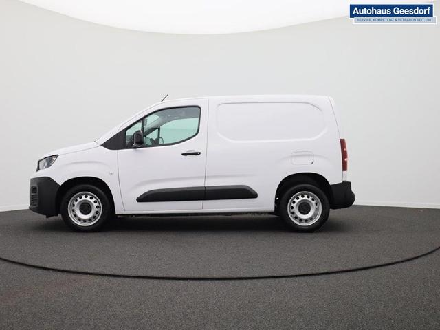 Peugeot Partner 1.5 BlueHDI 102PS 2-Sitzer AHK Klima Radio Apple CarPlay Android Auto Bluetooth DAB PDC v+h Rückf.Kamera Tempomat Ganzj.Reifen 