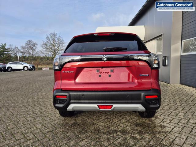 Suzuki S-Cross Comfort+ 110PS Automatik MHEV 4x4 ALLGRIP 1.4 Boosterjet Allrad Teilleder Navi Klimaautomatik Sitzheizung ACC PDC v+h 4x Kamera Suzuki-Radio Apple CarPlay Android Auto Touchscreen 2xKeyless 17-LM 