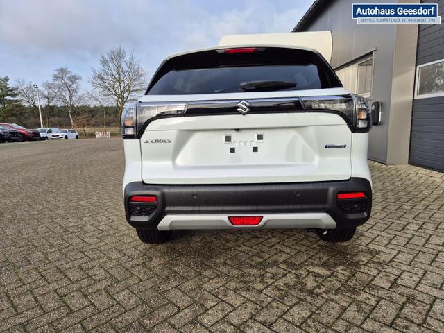 Suzuki S-Cross Comfort+ 110PS Automatik MHEV 4x4 ALLGRIP 1.4 Boosterjet Allrad Teilleder Navi Klimaautomatik Sitzheizung ACC PDC v+h 4x Kamera Suzuki-Radio Apple CarPlay Android Auto Touchscreen 2xKeyless 17-LM 
