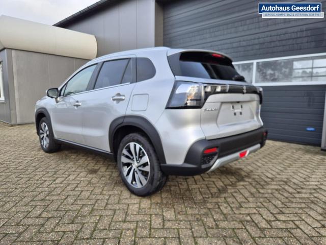 Suzuki S-Cross Comfort+ 110PS Automatik MHEV 4x4 ALLGRIP 1.4 Boosterjet Allrad Teilleder Navi Klimaautomatik Sitzheizung ACC PDC v+h 4x Kamera Suzuki-Radio Apple CarPlay Android Auto Touchscreen 2xKeyless 17-LM 