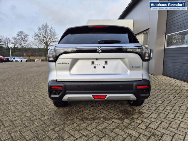 Suzuki S-Cross Comfort+ 110PS Automatik MHEV 4x4 ALLGRIP 1.4 Boosterjet Allrad Teilleder Navi Klimaautomatik Sitzheizung ACC PDC v+h 4x Kamera Suzuki-Radio Apple CarPlay Android Auto Touchscreen 2xKeyless 17-LM 