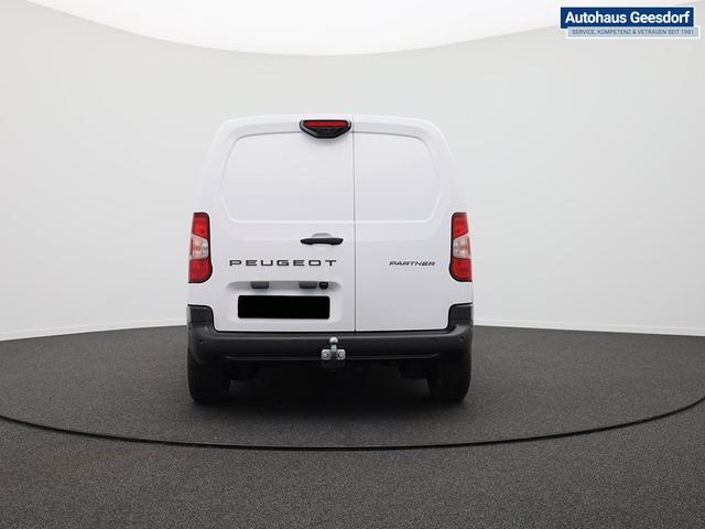 Peugeot Partner 1.5 BlueHDI 102PS NEUES MODELL 2-Sitzer AHK Klima Radio Apple CarPlay Android Auto Bluetooth DAB PDC v+h R&uuml;ckf.Kamera Tempomat Ganzj.Reifen 