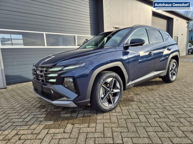 Hyundai TUCSON Trend 1.6 T-GDI 150PS Automatik TZ 2026 Teil-Leder Sitzheizung v+h Lenkradheizung Klimaautomatik Navi Touchscreen DAB+ Apple CarPlay + Android Auto PDC R&uuml;ckf.-Kamera Matrix-LED-Scheinw. 