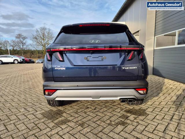 Hyundai TUCSON Trend 1.6 T-GDI 150PS Automatik TZ 2026 Teil-Leder Sitzheizung v+h Lenkradheizung Klimaautomatik Navi Touchscreen DAB+ Apple CarPlay + Android Auto PDC R&uuml;ckf.-Kamera Matrix-LED-Scheinw. 