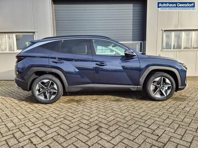 Hyundai TUCSON Trend 1.6 T-GDI 150PS Automatik TZ 2026 Teil-Leder Sitzheizung v+h Lenkradheizung Klimaautomatik Navi Touchscreen DAB+ Apple CarPlay + Android Auto PDC R&uuml;ckf.-Kamera Matrix-LED-Scheinw. 