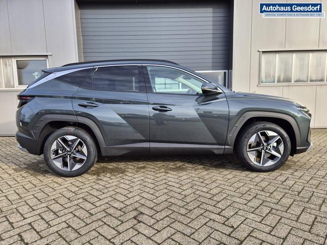 Hyundai TUCSON Trend 1.6 T-GDI 150PS Automatik TZ 2026 Teil-Leder Sitzheizung v+h Lenkradheizung Klimaautomatik Navi Touchscreen DAB+ Apple CarPlay + Android Auto PDC R&uuml;ckf.-Kamera Matrix-LED-Scheinw. 
