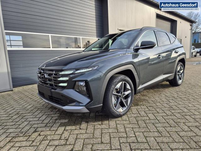 Hyundai TUCSON Trend 1.6 T-GDI 150PS Automatik TZ 2026 Teil-Leder Sitzheizung v+h Lenkradheizung Klimaautomatik Navi Touchscreen DAB+ Apple CarPlay + Android Auto PDC R&uuml;ckf.-Kamera Matrix-LED-Scheinw. 