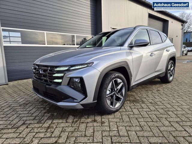 Hyundai TUCSON Trend 1.6 T-GDI 150PS Automatik TZ 2026 Teil-Leder Sitzheizung v+h Lenkradheizung Klimaautomatik Navi Touchscreen DAB+ Apple CarPlay + Android Auto PDC R&uuml;ckf.-Kamera Matrix-LED-Scheinw. 