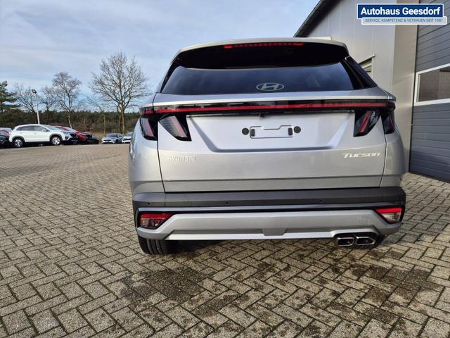Hyundai TUCSON Trend 1.6 T-GDI 150PS Automatik TZ 2026 Teil-Leder Sitzheizung v+h Lenkradheizung Klimaautomatik Navi Touchscreen DAB+ Apple CarPlay + Android Auto PDC R&uuml;ckf.-Kamera Matrix-LED-Scheinw. 