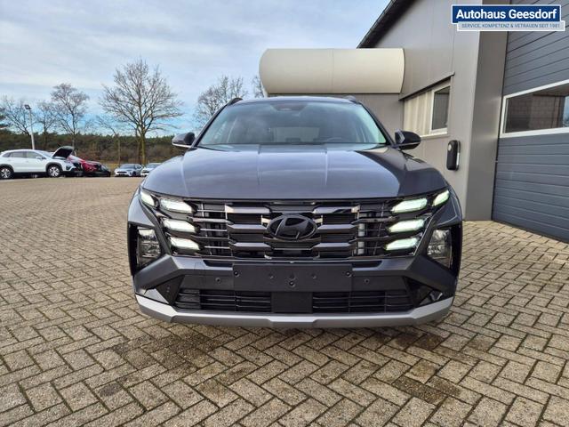 Hyundai TUCSON Trend 1.6 T-GDI 150PS Automatik TZ 2026 Teil-Leder Sitzheizung v+h Lenkradheizung Klimaautomatik Navi Touchscreen DAB+ Apple CarPlay + Android Auto PDC R&uuml;ckf.-Kamera Matrix-LED-Scheinw. 