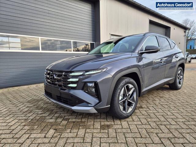 Hyundai TUCSON Trend 1.6 T-GDI 150PS Automatik TZ 2026 Teil-Leder Sitzheizung v+h Lenkradheizung Klimaautomatik Navi Touchscreen DAB+ Apple CarPlay + Android Auto PDC R&uuml;ckf.-Kamera Matrix-LED-Scheinw. 