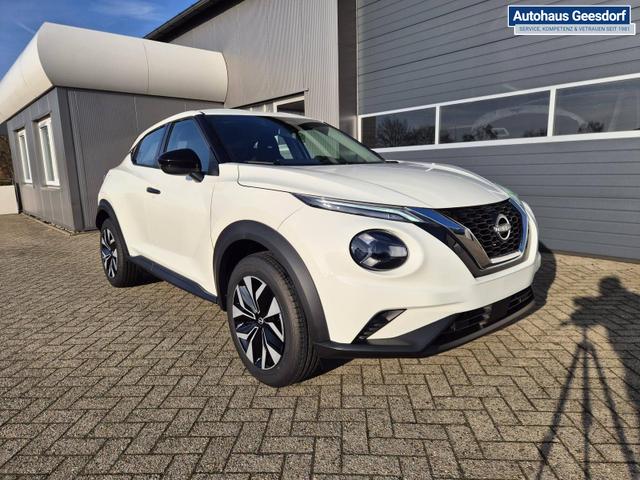 Nissan Juke 1.0 DIG-T 114PS Acenta Klimaautomatik Sitzheizung R&uuml;ckf.Kamera Bluetooth Touchscreen wireless Apple CarPlay Android Auto 