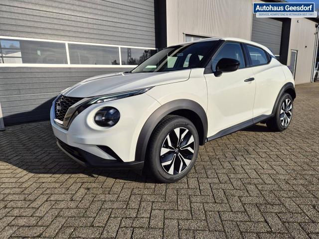 Nissan Juke 1.0 DIG-T 114PS Acenta Klimaautomatik Sitzheizung R&uuml;ckf.Kamera Bluetooth Touchscreen wireless Apple CarPlay Android Auto 