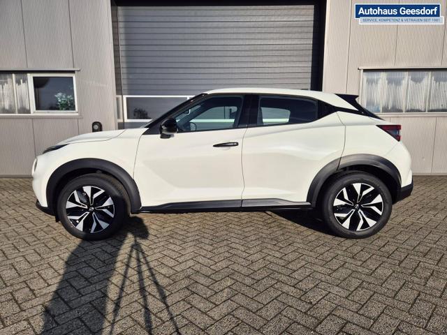 Nissan Juke 1.0 DIG-T 114PS Acenta Klimaautomatik Sitzheizung R&uuml;ckf.Kamera Bluetooth Touchscreen wireless Apple CarPlay Android Auto 