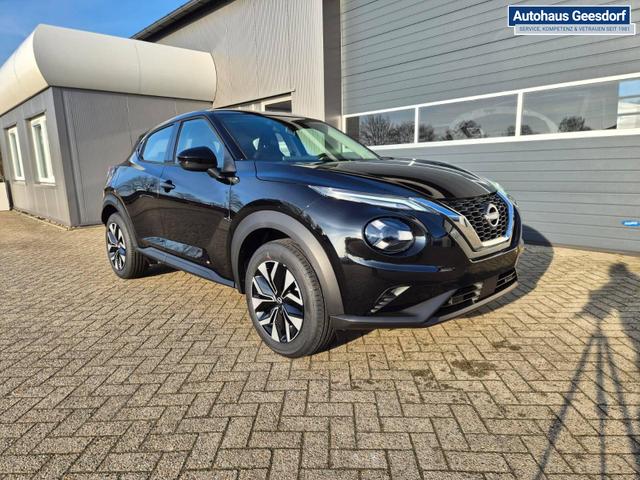 Nissan Juke 1.0 DIG-T 114PS Acenta Klimaautomatik Sitzheizung R&uuml;ckf.Kamera Bluetooth Touchscreen wireless Apple CarPlay Android Auto 