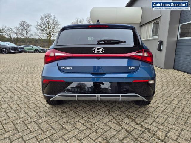 Hyundai i20 1.0 T-GDI 90PS Trend Automatik 5-t&uuml;rig Klimaautomatik Sitzheizung Lenkradheizung R&uuml;ckf.Kamera PDC Apple CarPlay Android Auto Tempomat Touchscreen 16"LM 