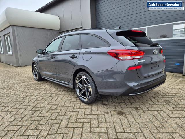 Hyundai i30 Kombi 1.6 T-GDI 150PS Automatik N-Line MY2026 Sitzheizung Lenkradheizung Klimaautomatik Navi 10,3"-Touchscreen Bluelink Apple CarPlay + Android Auto PDC v+h R&uuml;ckf.Kamera 18-LM 