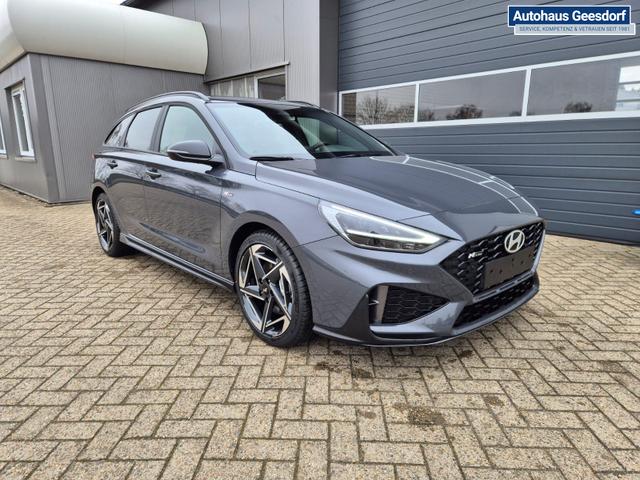 Hyundai i30 Kombi 1.6 T-GDI 150PS Automatik N-Line MY2026 Sitzheizung Lenkradheizung Klimaautomatik Navi 10,3"-Touchscreen Bluelink Apple CarPlay + Android Auto PDC v+h R&uuml;ckf.Kamera 18-LM 