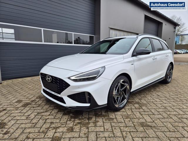 Hyundai i30 Kombi 1.6 T-GDI 150PS Automatik N-Line MY2026 Sitzheizung Lenkradheizung Klimaautomatik Navi 10,3"-Touchscreen Bluelink Apple CarPlay + Android Auto PDC v+h R&uuml;ckf.Kamera 18-LM 