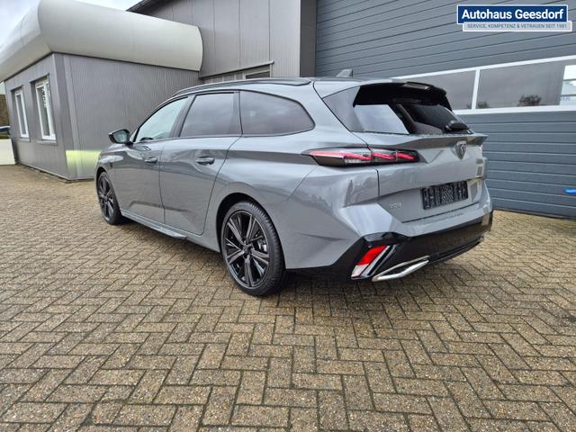 Peugeot 308 SW GT Exclusive 1.2 Hybrid 145PS Automatik Matrix-LED elektr. PanoDach Heckklappe Sitzheizung Lenkradheizung Navi 10" HD-Touchscreen wireless Apple CarPlay + Android Auto FOCAL-System 2x Keyless ACC 4x Kamera PDC v+h 18"LM 