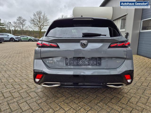 Peugeot 308 SW GT Exclusive 1.2 Hybrid 145PS Automatik Matrix-LED elektr. PanoDach Heckklappe Sitzheizung Lenkradheizung Navi 10" HD-Touchscreen wireless Apple CarPlay + Android Auto FOCAL-System 2x Keyless ACC 4x Kamera PDC v+h 18"LM 