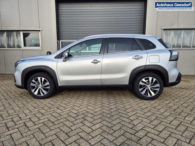 Suzuki S-Cross Comfort+ 110PS Automatik MHEV 1.4 Boosterjet Teilleder Navi Klimaautomatik Sitzheizung ACC PDC v+h 4x Kamera Suzuki-Radio Apple CarPlay Android Auto Touchscreen 2xKeyless 17-LM 