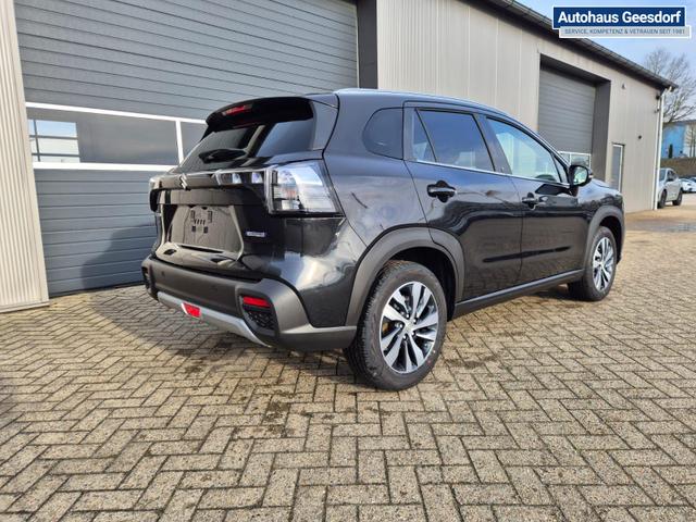 Suzuki S-Cross Comfort+ 110PS MHEV 4x4 ALLGRIP 1.4 Boosterjet Teilleder Navi Klimaautomatik Sitzheizung ACC PDC v+h 4x Kamera Suzuki-Radio Apple CarPlay Android Auto Touchscreen 2xKeyless 17-LM 